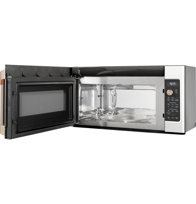 Café™ 1.7 Cu. Ft. Convection Over-the-Range Microwave Oven CVM517P4RW2-Matte White