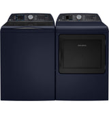 GE Profile 7.3 cu. ft. Capacity Smart Electric Dryer with Fabric Refresh PTD90E-Royal Sapphire Blue