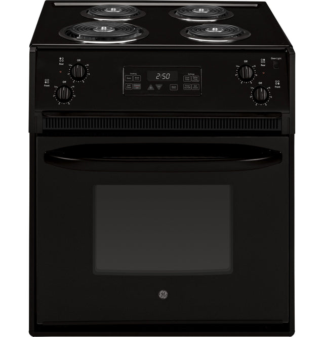 GE 27" Drop-In Electric Range JM250DTBB-Black