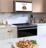 Cafe 30" Smart Slide-In, Front-Control, Induction and Convection Range with In-Oven Camera in Platinum Glass CHS90XM2NS5