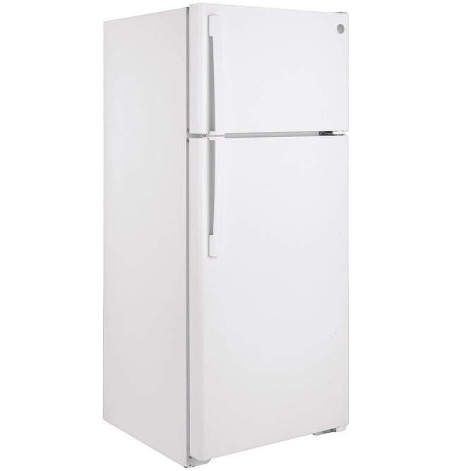 GE ENERGY STAR 17.5 Cu. Ft. Top-Freezer Refrigerator GTE18DTNRWW