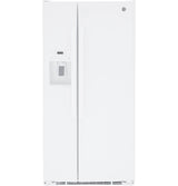 GE ENERGY STAR 23.0 CU. FT. SIDE-BY-SIDE REFRIGERATOR GSE23GGPWW-White