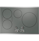 Café Series 30" Built-In Touch Control Induction Cooktop CHP90302TSS-Slate-Stainless Trim