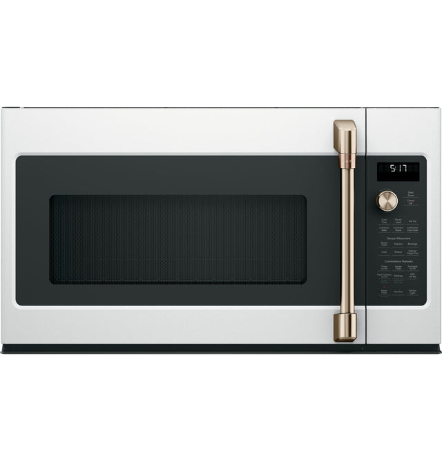 Café™ 1.7 Cu. Ft. Convection Over-the-Range Microwave Oven CVM517P4RW2-Matte White