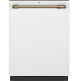 Café Stainless Interior Built-In Dishwasher with Hidden Controls CDT845P4NW2