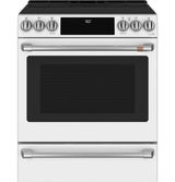 CAFÉ 30" SMART SLIDE-IN, FRONT-CONTROL, INDUCTION AND CONVECTION RANGE WITH WARMING DRAWER CHS900P4MW2