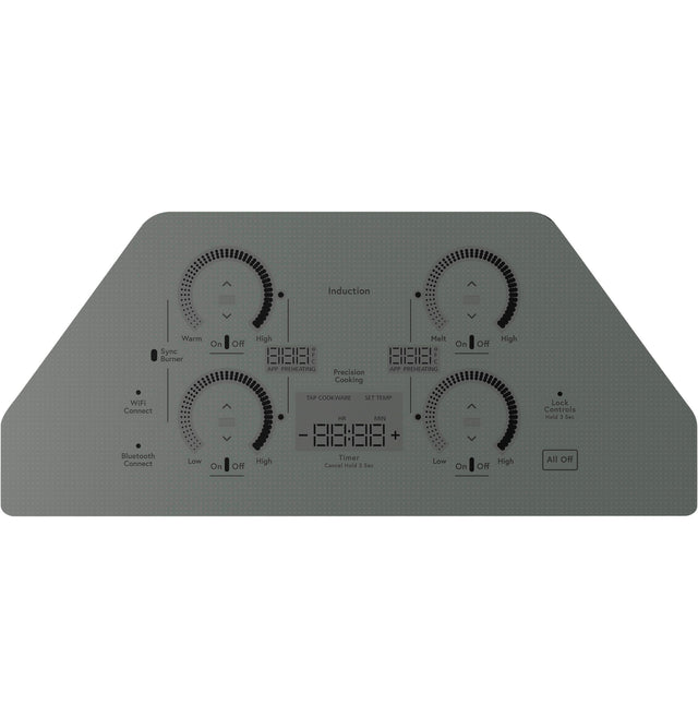 Café Series 30" Built-In Touch Control Induction Cooktop CHP90302TSS-Slate-Stainless Trim