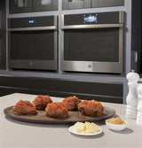 GE Profile 30" Smart Built-In Convection Single Wall Oven PTS9000SNSS