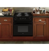 GE 27" Drop-In Electric Range JM250DTBB-Black