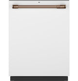 Café Stainless Interior Built-In Dishwasher with Hidden Controls CDT845P4NW2