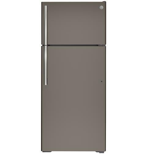 GE ENERGY STAR 17.5 Cu. Ft. Top-Freezer Refrigerator GTE18GMNRES