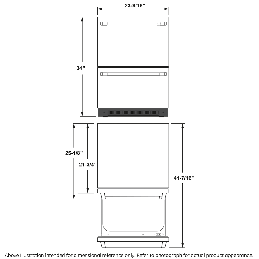 Café Dishwasher Drawer CDD420P2TS1