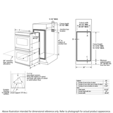 Café 30" Built-In Double Convection Wall Oven CTD90DP2NS1