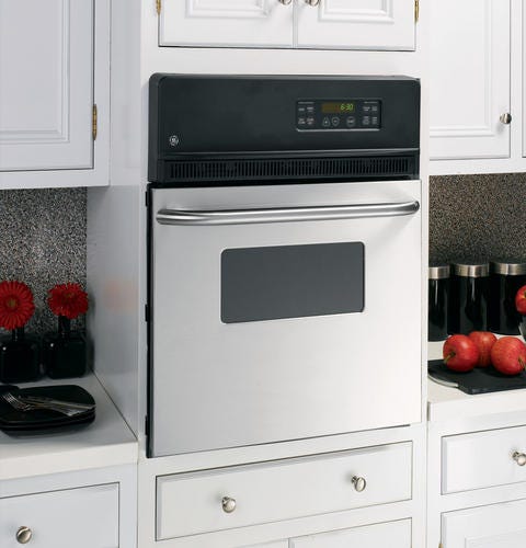 GE 24" Electric Single Self-Cleaning Wall Oven JRP20SKSS