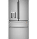 Café ENERGY STAR 27.8 Cu. Ft. Smart 4-Door French-Door Refrigerator CVE28DP2NS1