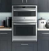 GE Profile Series 30" Built-In Combination Convection Microwave/Convection Wall Oven PT7800SHSS