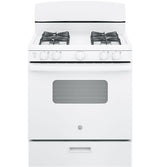 GE 30" Free-Standing Front Control Gas Range JGBS10DEMWW