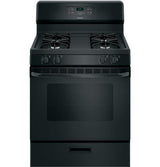 Hotpoint® 30" Free-Standing Standard Clean Gas Range RGBS400DMBB