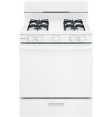 Hotpoint 30" Free-Standing Gas Range RGBS300DMWW