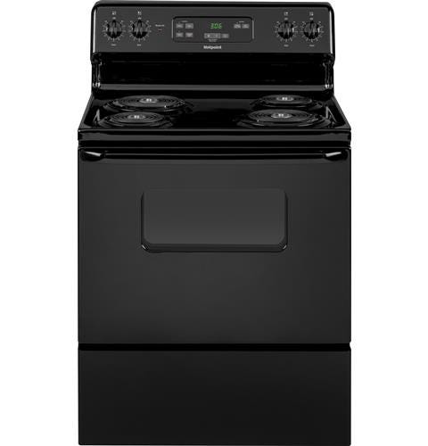 Hotpoint® 30" Free-Standing Standard Clean Electric Range RBS360DMBB