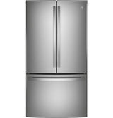 GE ENERGY STAR 28.7 Cu. Ft. Fingerprint Resistant French-Door Refrigerator GNE29GYNFS