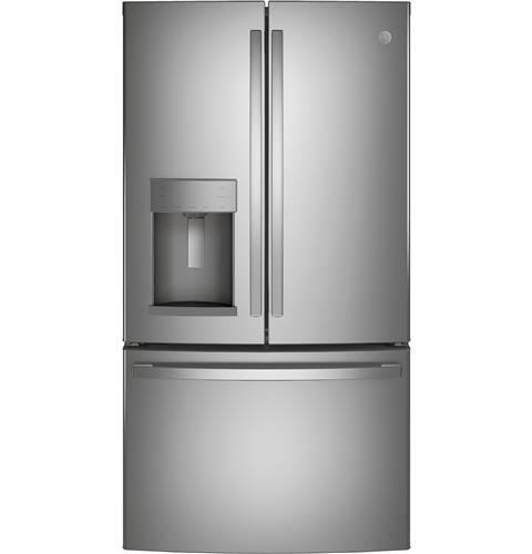 GE ENERGY STAR 27.7 Cu. Ft. Fingerprint Resistant French-Door Refrigerator GFE28GYNFS