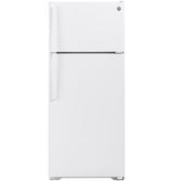 GE ENERGY STAR 17.5 Cu. Ft. Top-Freezer Refrigerator GTE18GTNRWW