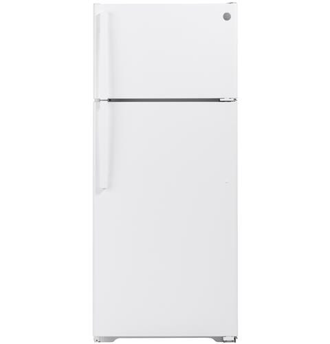 GE ENERGY STAR 17.5 Cu. Ft. Top-Freezer Refrigerator GTE18GTNRWW