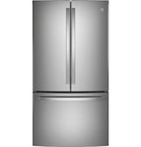 GE Profile Series ENERGY STAR 23.1 Cu. Ft. Counter-Depth French-Door Refrigerator PWE23KYNFS