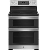 GE 30" Free-Standing Electric Double Oven Convection Range JBS86SPSS