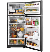 GE ENERGY STAR 17.5 Cu. Ft. Top-Freezer Refrigerator GIE18GSNRSS