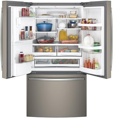 GE Series ENERGY STAR 27.8 Cu. Ft. French-Door Refrigerator GFE28GMKES