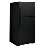 GE ENERGY STAR 19.1 Cu. Ft. Top-Freezer Refrigerator GTE19JTNRBB