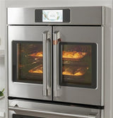 Cafe Professional Series 30" Smart Built-In Convection French-Door Single Wall Oven CTS90FP4NW2