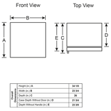 Café Wine Center CCP06DP4PW2-Matte White