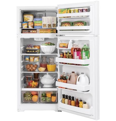 GE 17.5 Cu. Ft. Top-Freezer Refrigerator GTS18GTNRWW