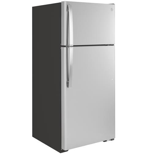 GE ENERGY STAR 16.6 Cu. Ft. Top-Freezer Refrigerator GIE17GSNRSS