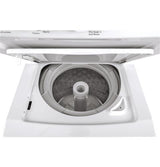 GE Unitized Spacemaker 2.3 DOE cu. ft. Stainless Steel Washer and 4.4 cu. ft. Electric Dryer GUD24ESSMWW