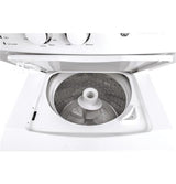 GE Unitized Spacemaker 3.8 DOE cu. ft. Stainless Steel Washer and 5.9 cu. ft. Gas Dryer GUD27GSSMWW