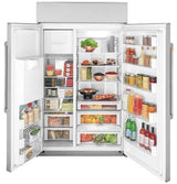 Café 48" Smart Built-In Side-by-Side Refrigerator with Dispenser CSB48YP2NS1