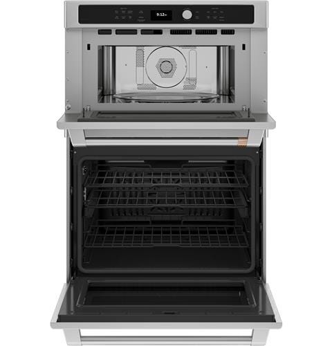 Café 30 in. Combination Double Wall Oven with Convection and Advantium Technology CTC912P2NS1