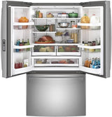 GE ENERGY STAR 28.7 Cu. Ft. Fingerprint Resistant French-Door Refrigerator GNE29GYNFS