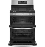 GE 30" Free-Standing Gas Double Oven Convection Range JGBS86SPSS