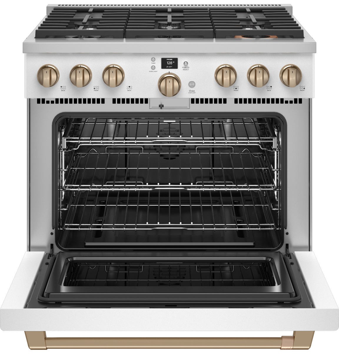 Café 36" Smart All-Gas Professional Range with 6 Burners (Natural Gas) CGY366P4TW2