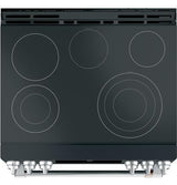 Café 30" Smart Slide-In, Front-Control, Radiant and Convection Range CES700P3MD1