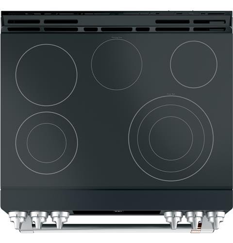 Café 30" Smart Slide-In, Front-Control, Radiant and Convection Range CES700P3MD1