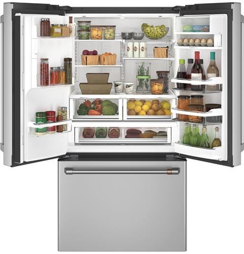 Café ENERGY STAR 27.8 Cu. Ft. French-Door Refrigerator with Keurig K-Cup Brewing System CFE28UP2MS1