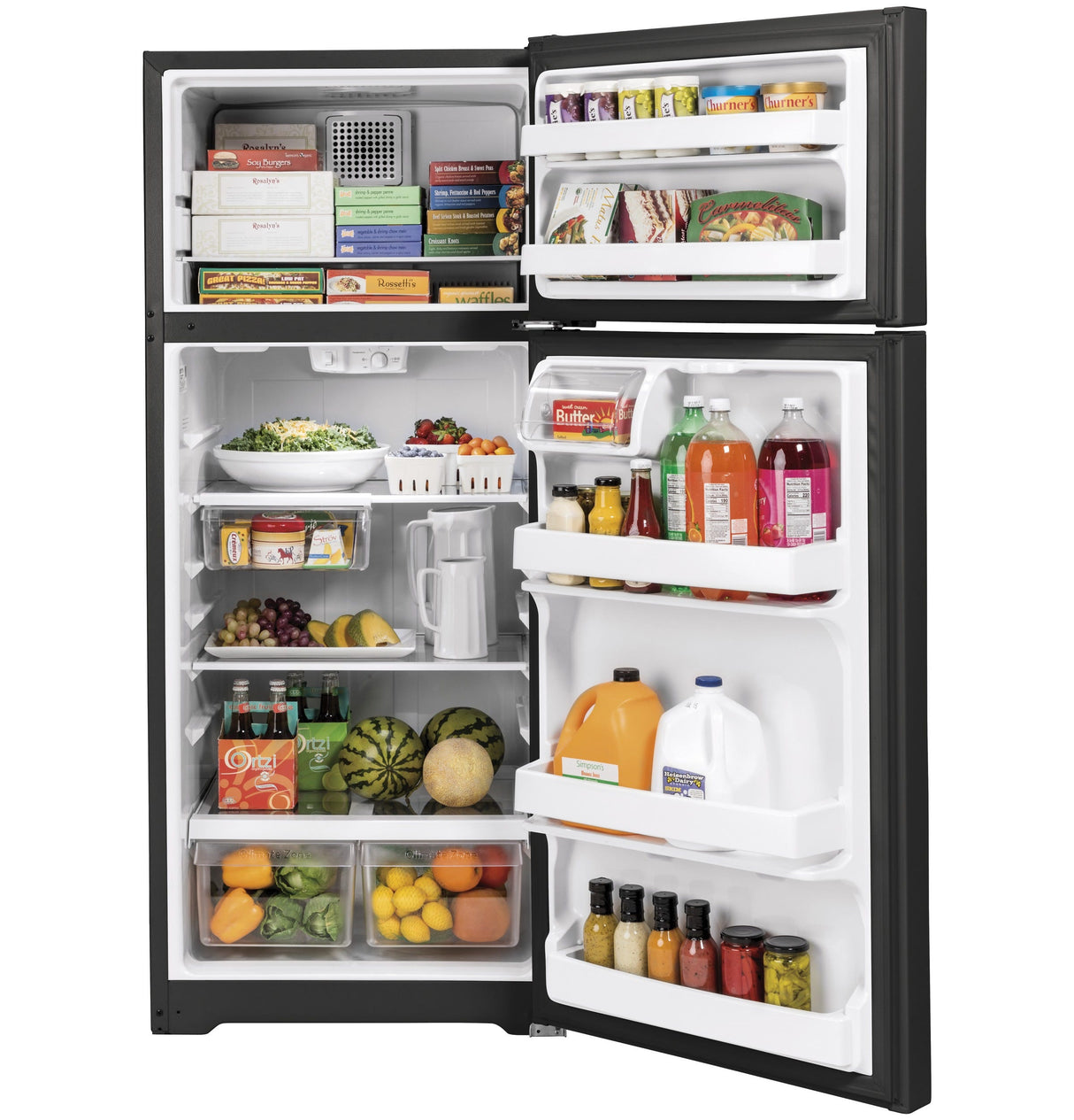 GE 17.5 Cu. Ft. Top-Freezer Refrigerator GTS18HGNRBB
