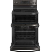 GE Profile 30" Smart Free-Standing Electric Double Oven Convection Range with No Preheat Air Fry PB965BPTS