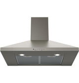 GE 30" Wall-Mount Pyramid Chimney Hood JVW5301EJES